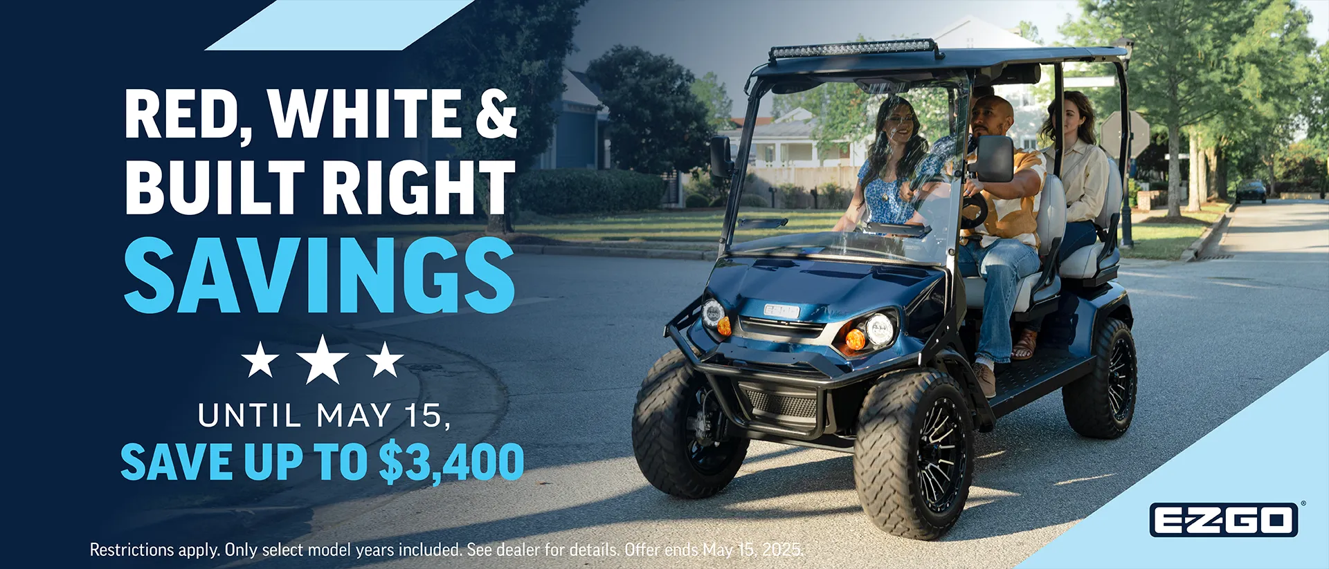 Red, White, & Built Right - Save Up To $3,400